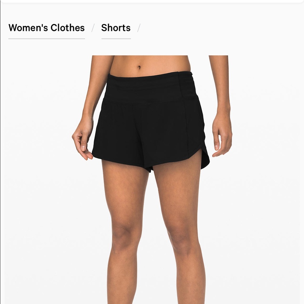Lulu lemon athletic shorts
